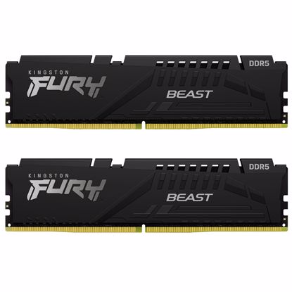 Fotografija izdelka KINGSTON Fury Beast 32GB (2x16GB) 5200MT/s DDR5 CL36 EXPO KF552C36BBEK2-32 ram pomnilnik