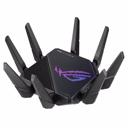 Fotografija izdelka ASUS ROG Rapture GT-AX11000 Pro Tri Band WiFi 6 10Gbps Gaming VPN brezžični usmerjevalnik-router / dostopna točka