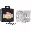 Fotografija izdelka BE QUIET! LIGHT WINGS LX (BL122) RGB 120mm 4-pin PWM 3x beli ventilator