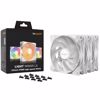 Fotografija izdelka BE QUIET! LIGHT WINGS LX High Speed (BL125) RGB 120mm 4-pin PWM 3x beli ventilator