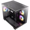 Fotografija izdelka ANTEC CX600M RGB mini ATX okno črno ohišje