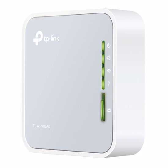 Fotografija izdelka TP-LINK TL-WR902AC AC750 Dual band potovalni brezžični usmerjevalnik-router / dostopna točka