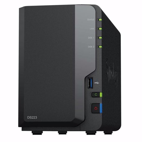 Fotografija izdelka SYNOLOGY DS223 za 2 diska NAS strežnik