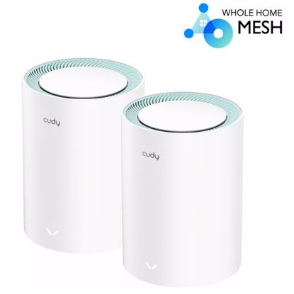 Fotografija izdelka CUDY M1300 (2-pack) AC1200 Gigabit Mesh Dual Band brezžični WiFi5 usmerjevalnik - router