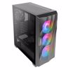 Fotografija izdelka ANTEC DF700 FLUX mid-Tower RGB (0-761345-80070-9) gaming okno črno ohišje