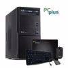 Fotografija izdelka PCPLUS T600 i7-11700K 16GB 512 NVMe SSD 1TB HDD Nvidia T400 4GB Windows 11 Pro tipkovnica miška namizni računalnik