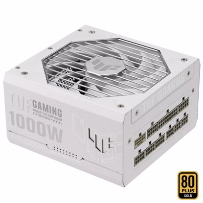 Fotografija izdelka ASUS TUF Gaming 1000W GOLD WHITE EDITION 80Plus GOLD modularni napajalnik