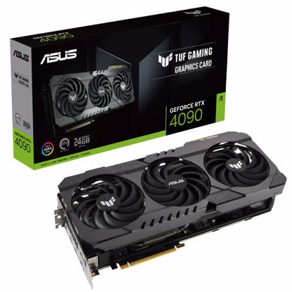 Fotografija izdelka ASUS TUF GeForce RTX 4090 24GB OC GDDR6X OG (TUF-RTX4090-24G-OG-GAMING) ARGB gaming grafična kartica