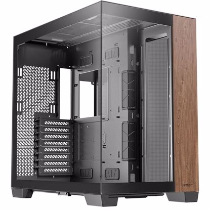 Fotografija izdelka ANTEC C8 Wood Full-Tower okno črno/rjavo gaming ohišje