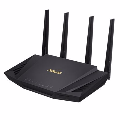 Fotografija izdelka ASUS RT-AX58U AX3000 Dual Band WiFi 6 Gigabit brezžični usmerjevalnik-router / dostopna točka