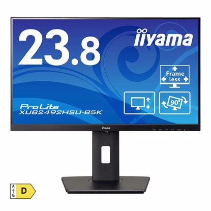 Fotografija izdelka IIYAMA ProLite XUB2492HSU-B6 60,96cm (24") FHD IPS 100Hz HDMI/DP zvočniki črn monitor