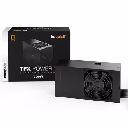 Fotografija izdelka BE QUIET! TFX POWER 3 300W 80 Plus Gold (BN323) napajalnik